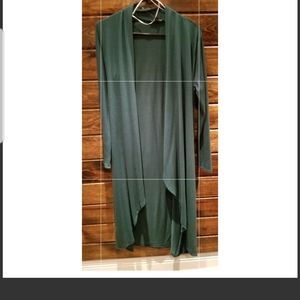 Green long sleeve sweater